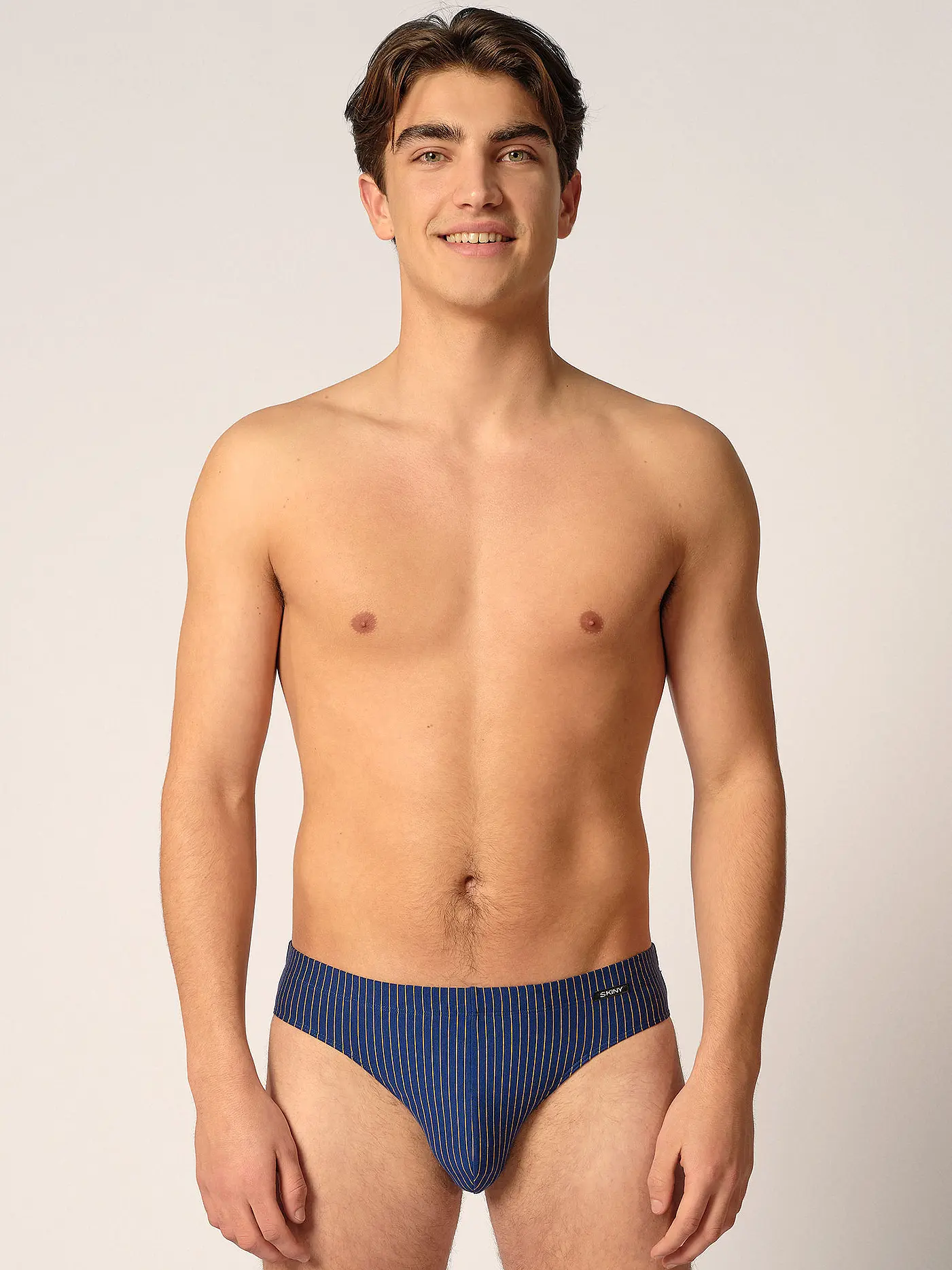 SKINY | Slip Advantage 2er Pkg greenbay stripes selection | braun